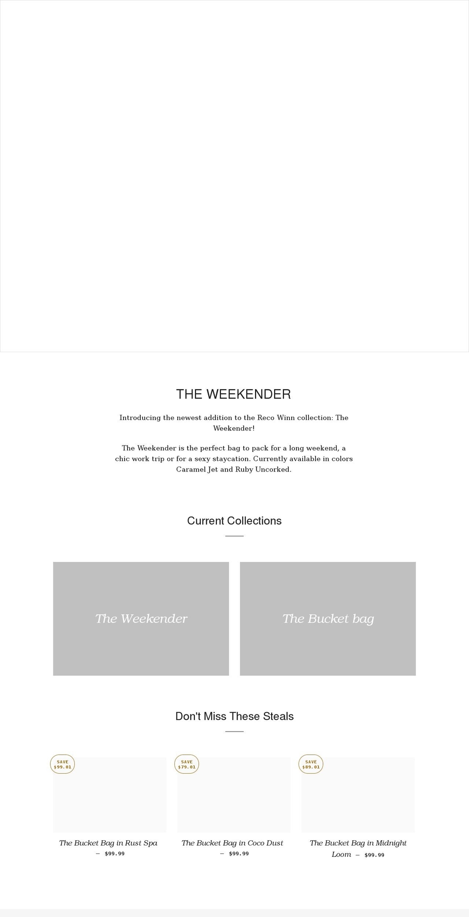 recowinn.com shopify website screenshot