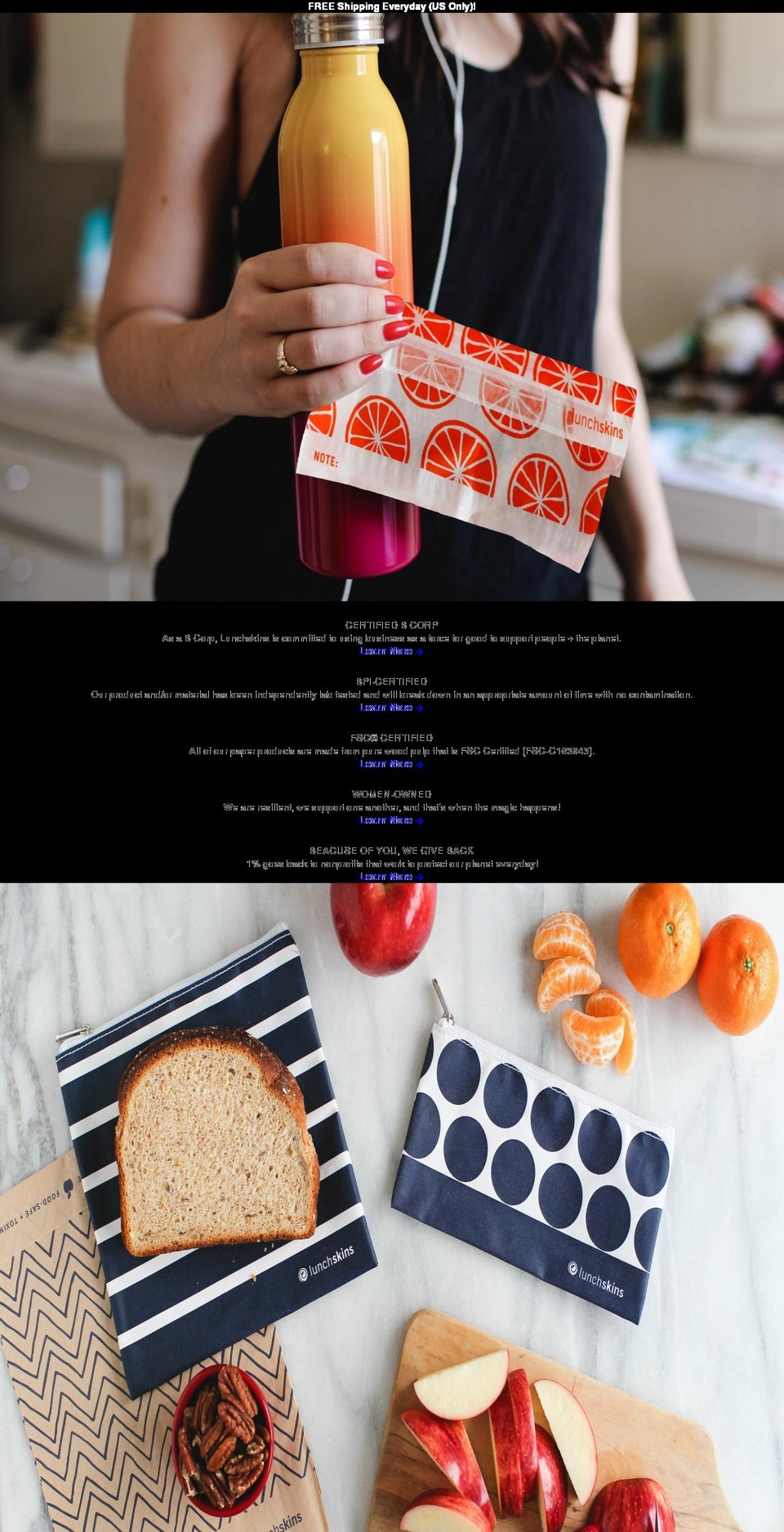 recyclablepaperbags.com — Shopify storefront screenshot