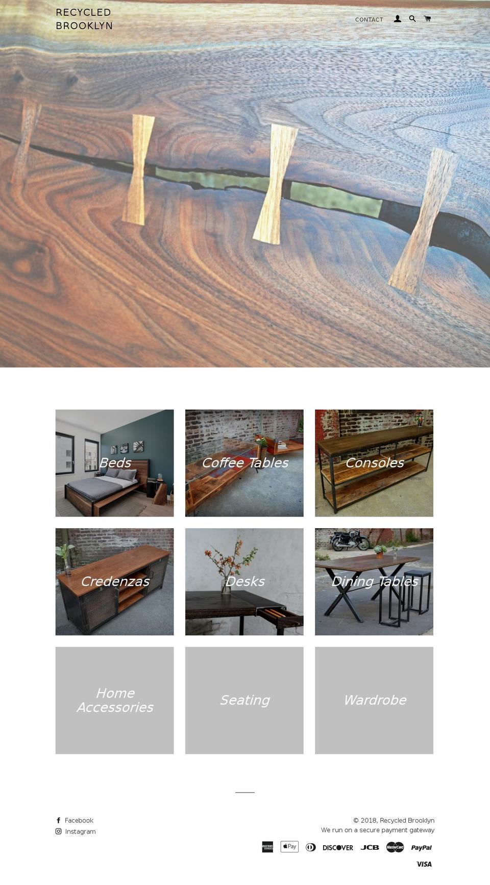recycledberlin.com — Shopify storefront screenshot