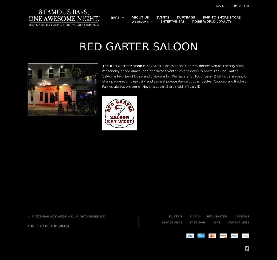 ricksbarkeywest-com-limitless Shopify theme site example red-garter.com
