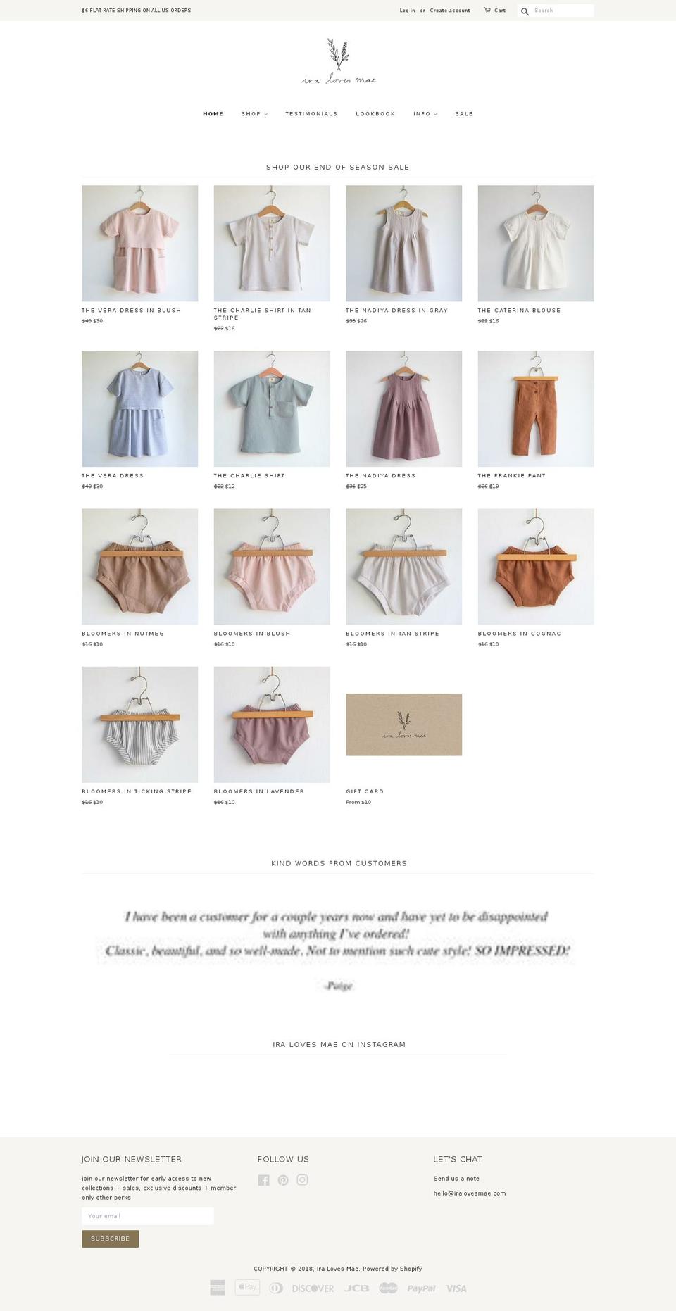 red-rover-kids.com — Shopify storefront screenshot