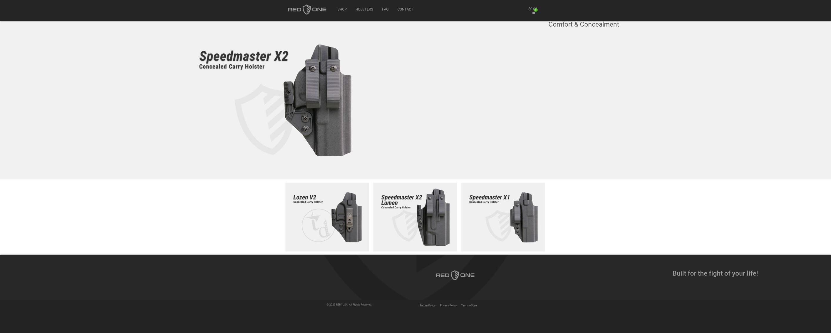 red1usa.com — Shopify storefront screenshot