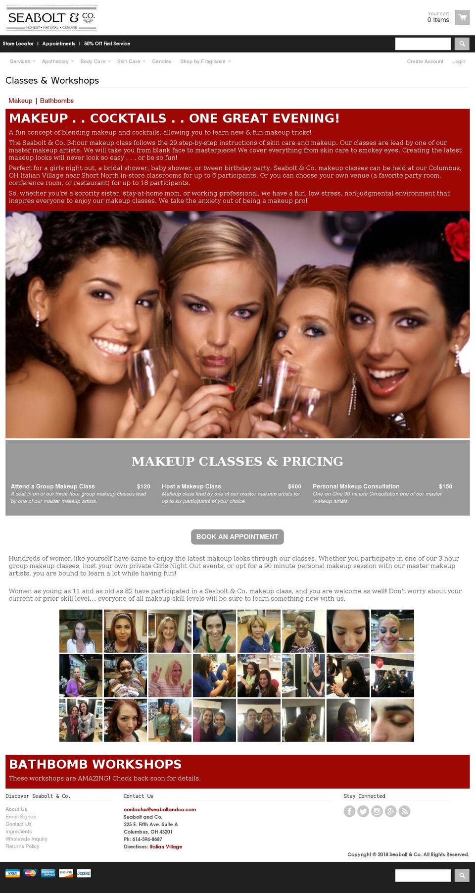 redandrouge.com — Shopify storefront screenshot