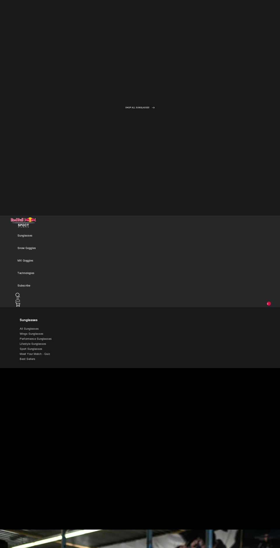 redbullspecteyewear.com.au shopify website screenshot