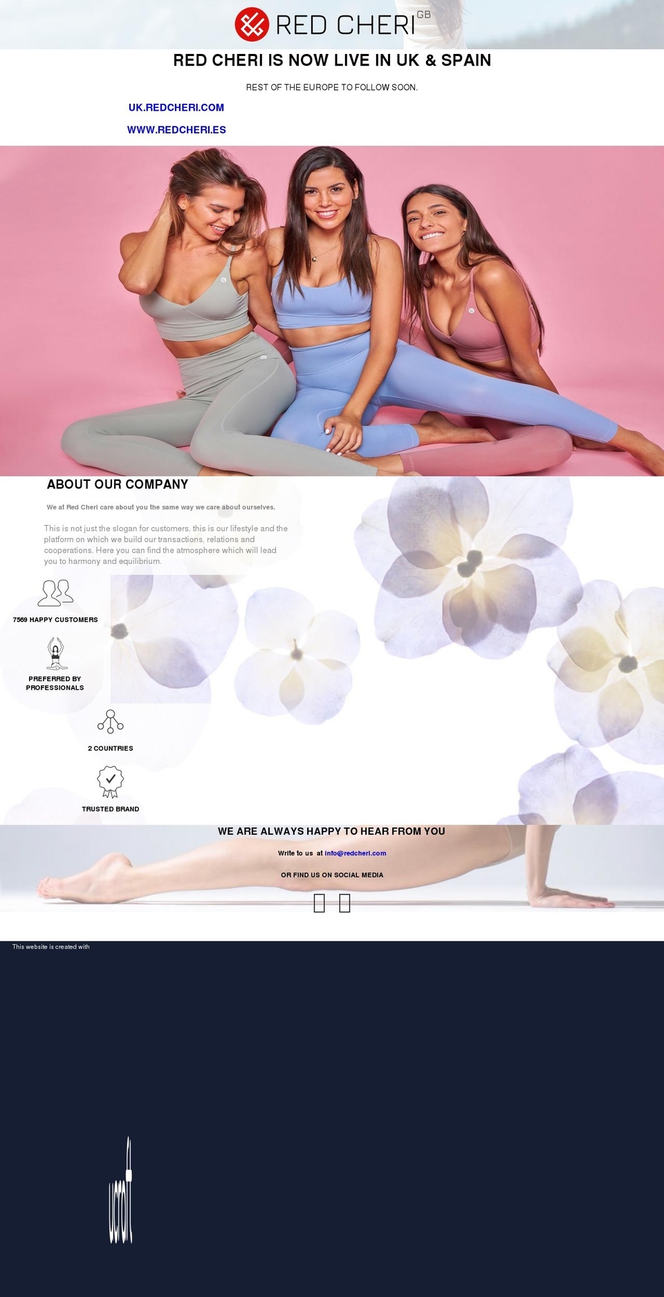 redcheri.com — Shopify storefront screenshot