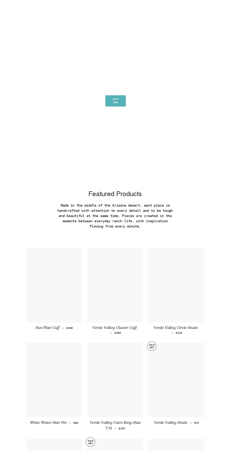 reddirthandmade.com shopify website screenshot