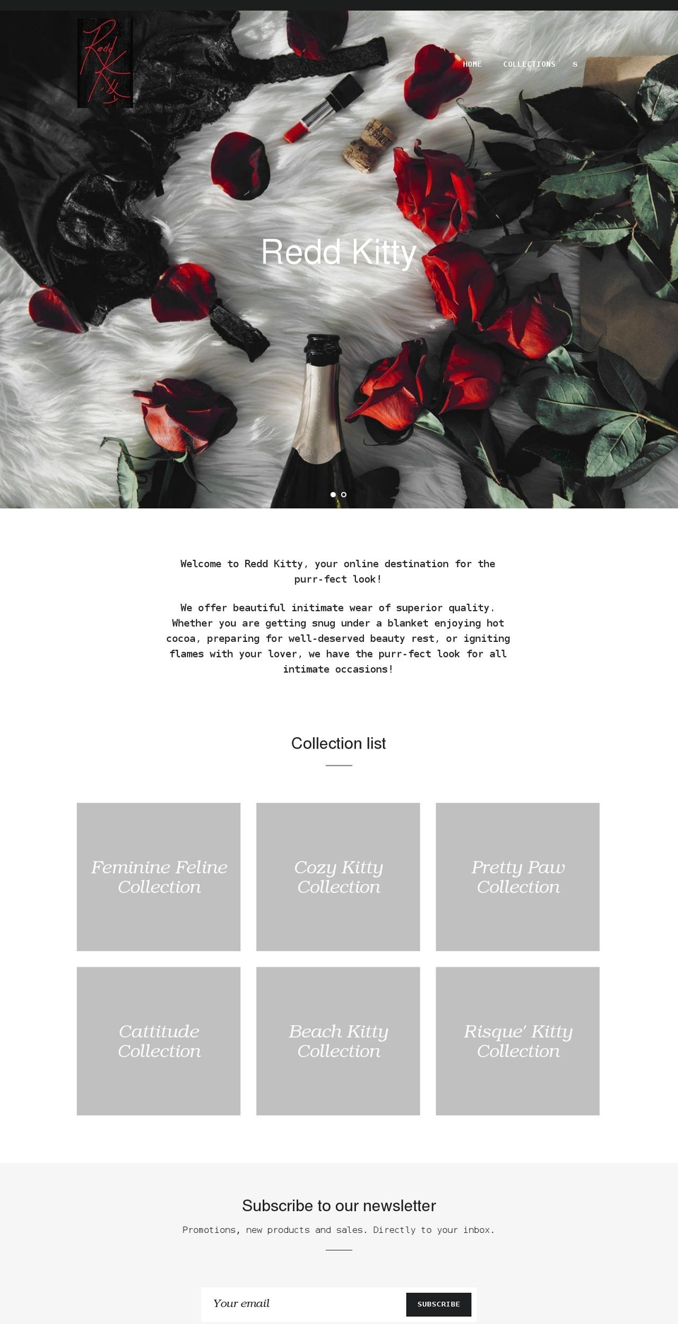 reddkitty.com shopify website screenshot