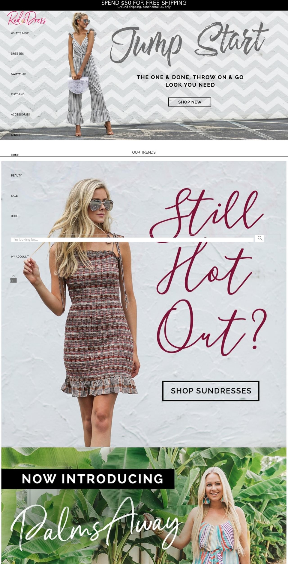 Red Dress Boutique Live Shopify theme site example reddresssboutique.com