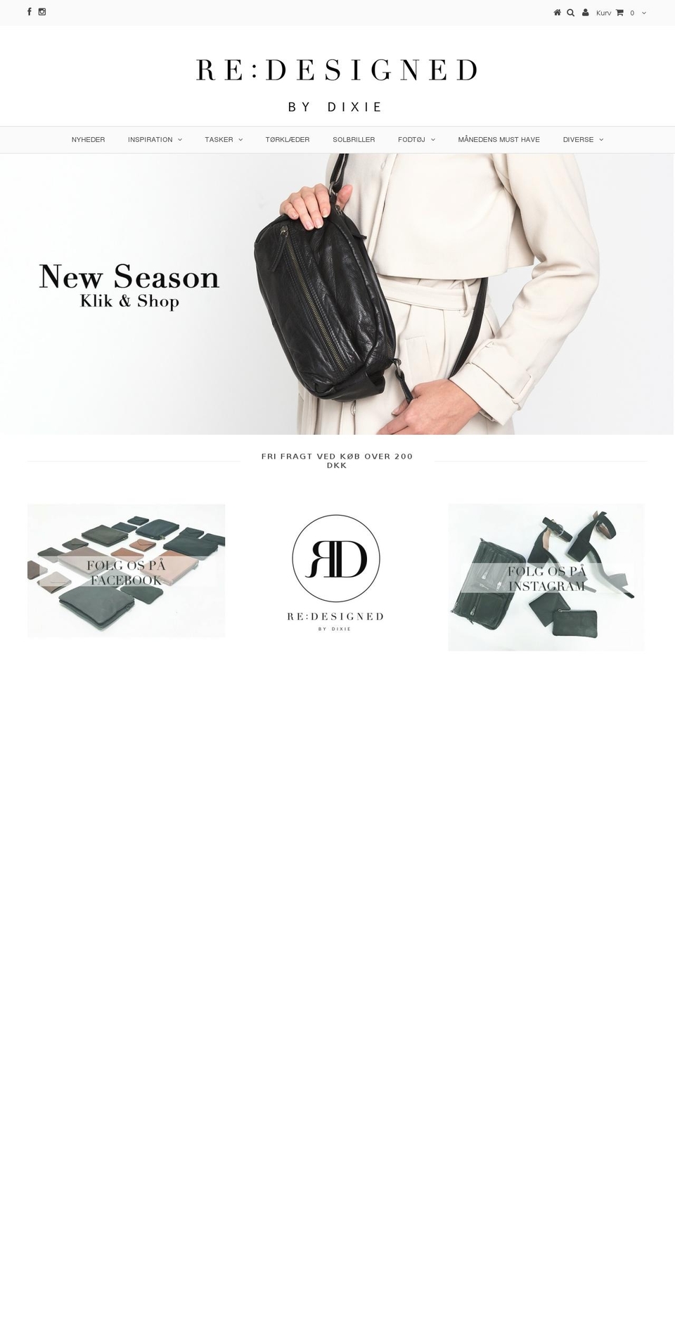 redesignedbydixie.com shopify website screenshot