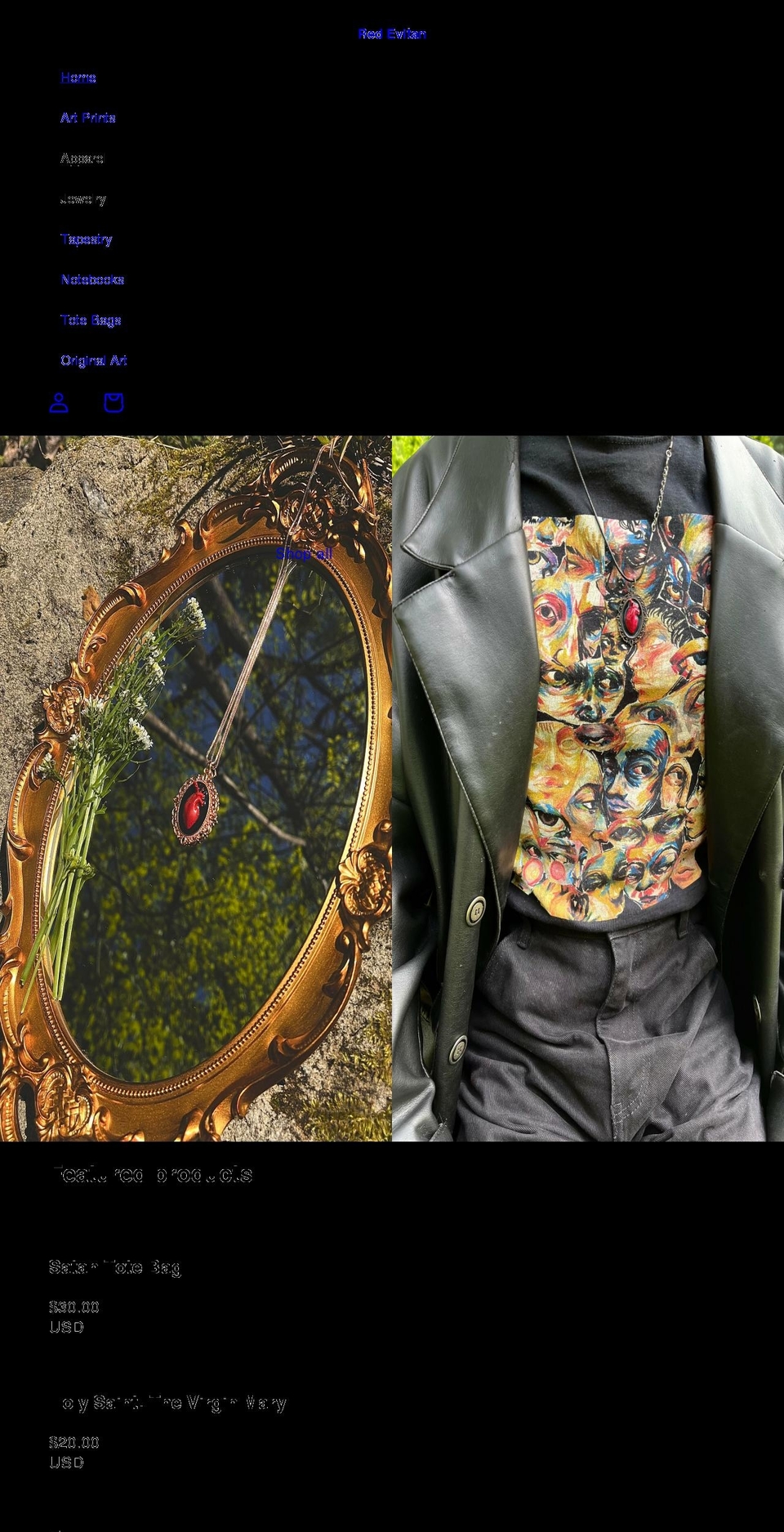 redevitan.com shopify website screenshot