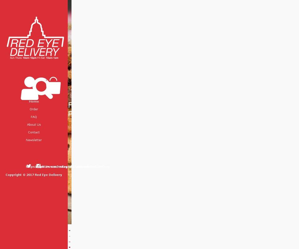redeyeny.com shopify website screenshot