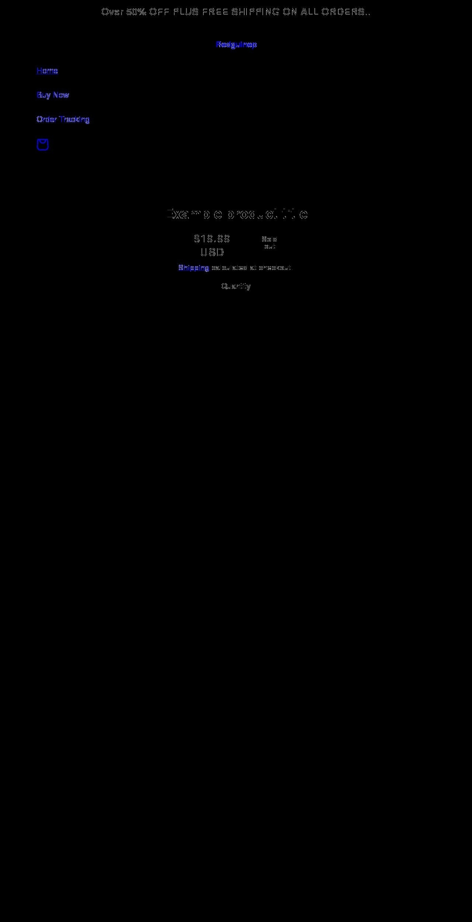 redguinep.com shopify website screenshot