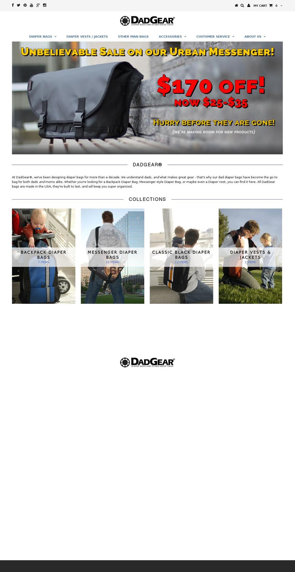 redhammerbags.com shopify website screenshot