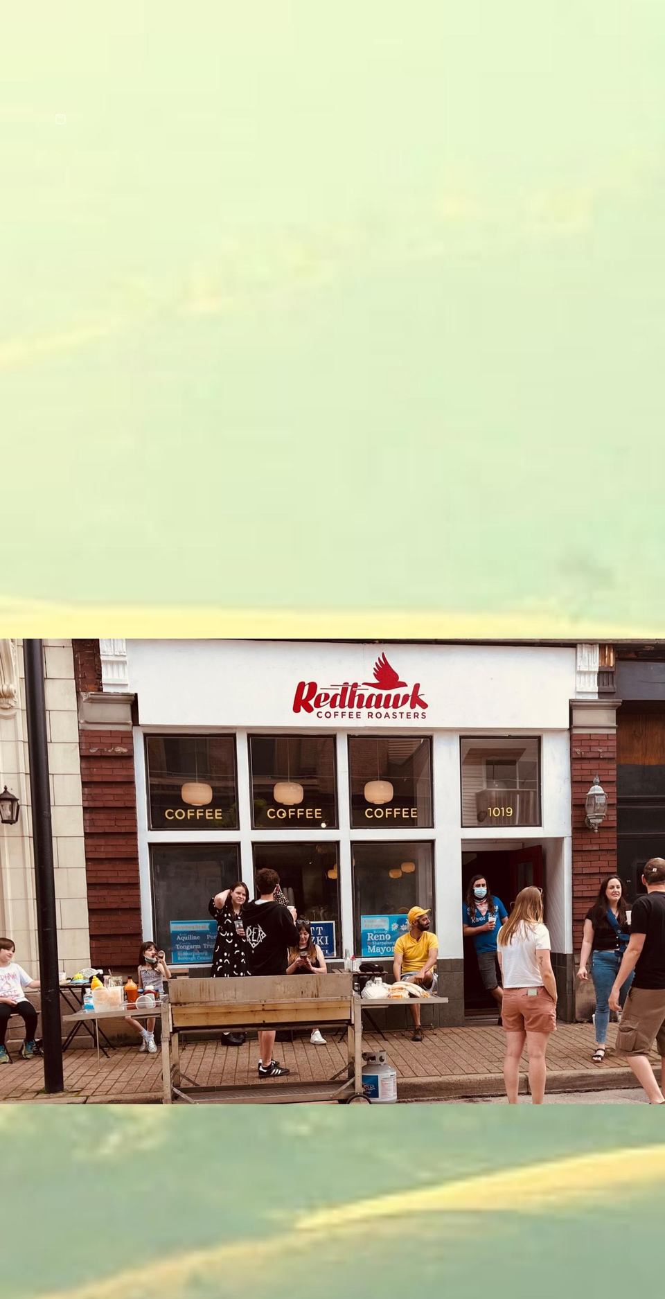 redhawkcoffee.com shopify website screenshot