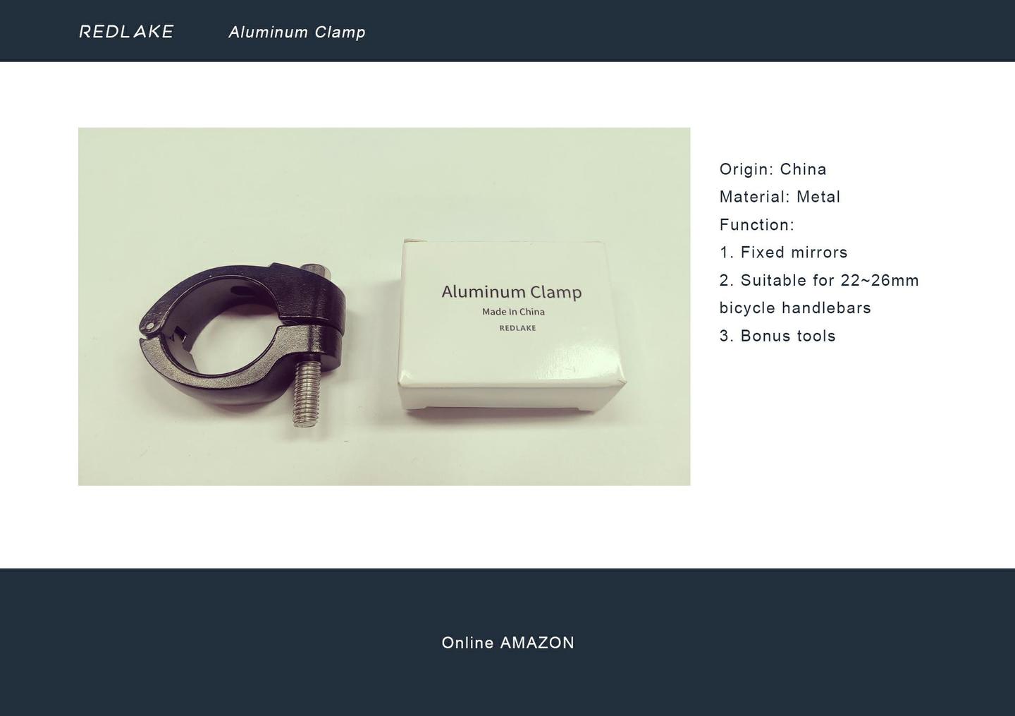 redlakebike.com shopify website screenshot