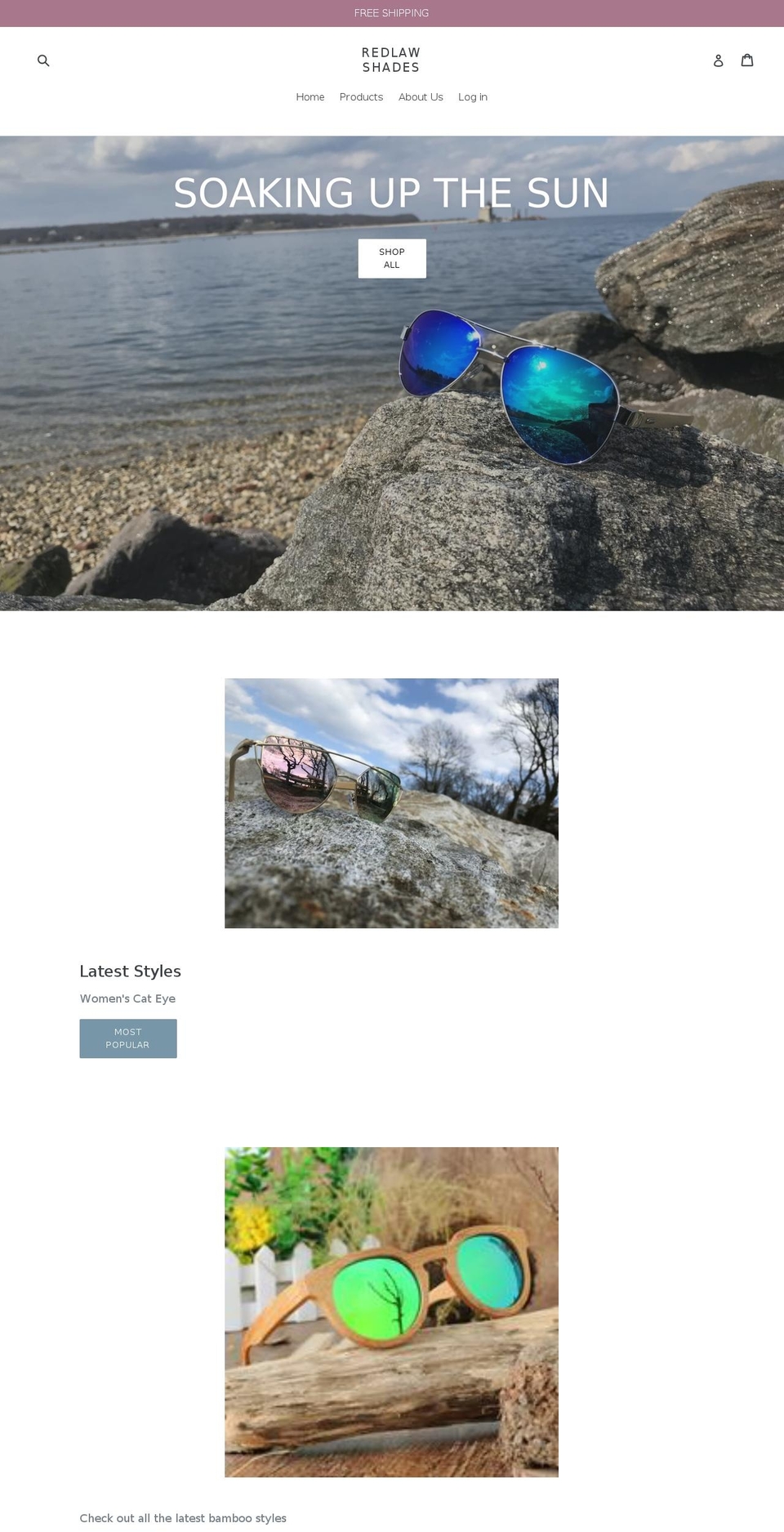redlaw.net shopify website screenshot