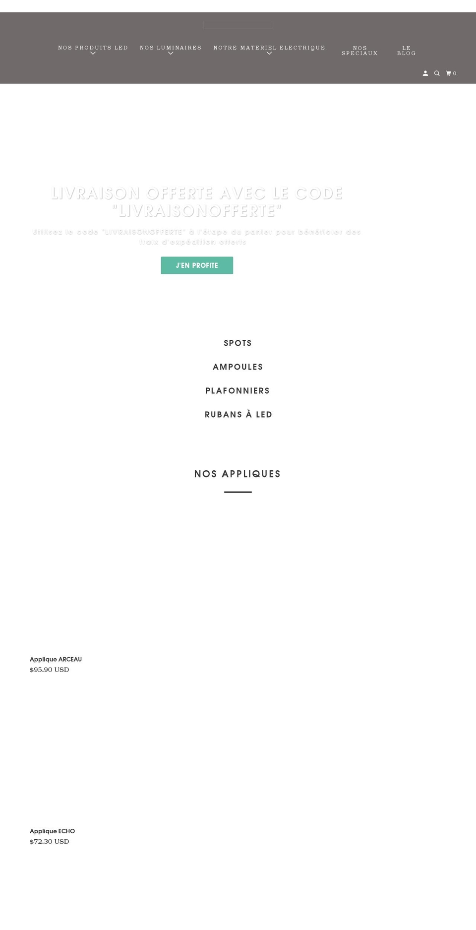 redlightforhouse.com shopify website screenshot