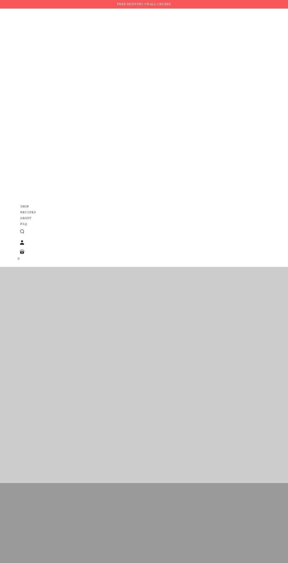 redranchsauce.com shopify website screenshot