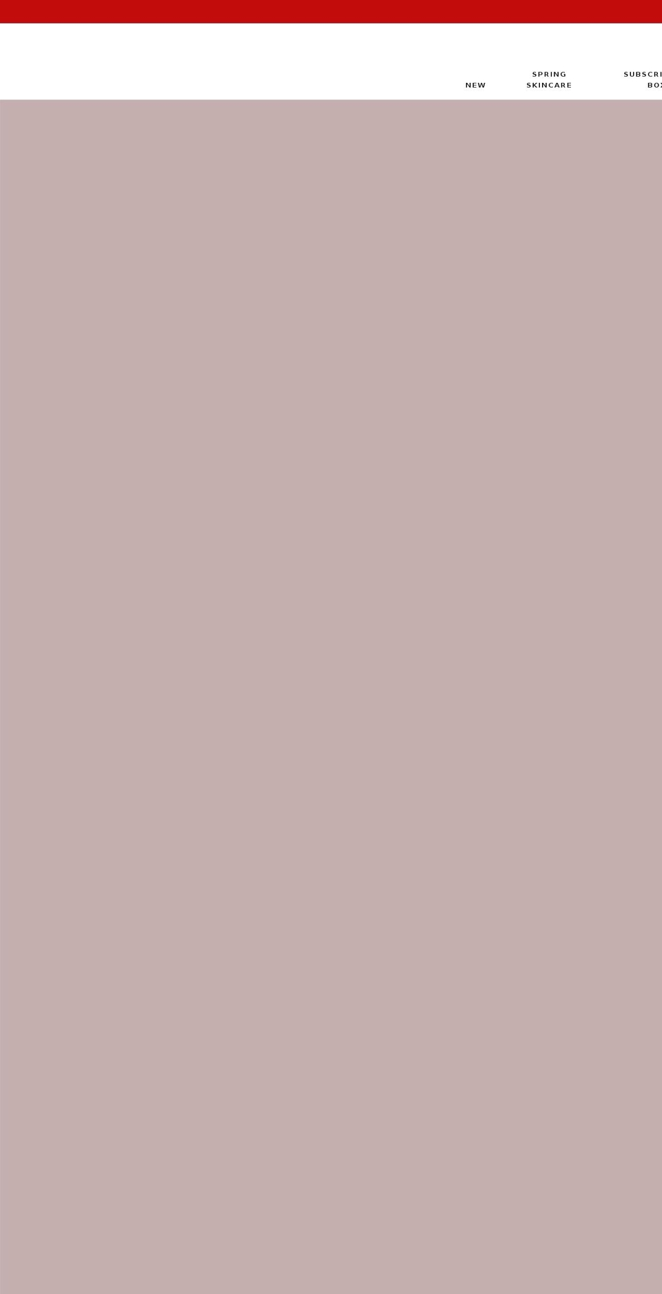 redrosenaturals.com shopify website screenshot