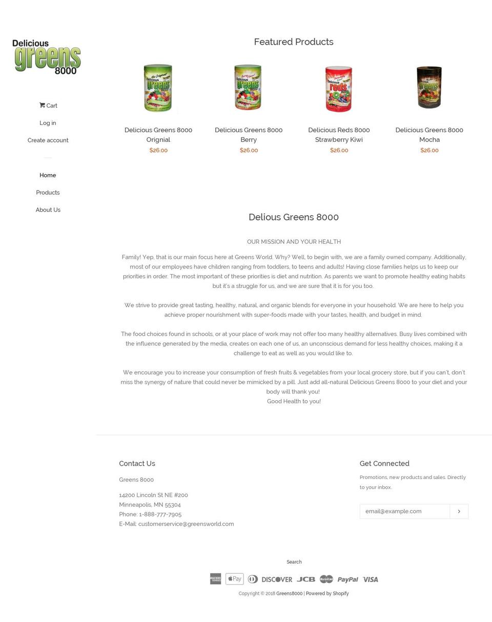 reds8000.com — Shopify storefront screenshot