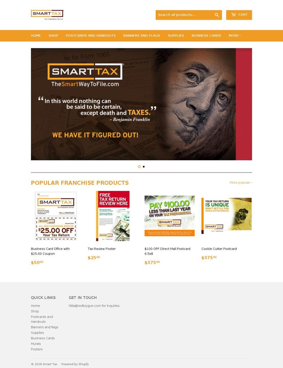 redtoygun.com shopify website screenshot