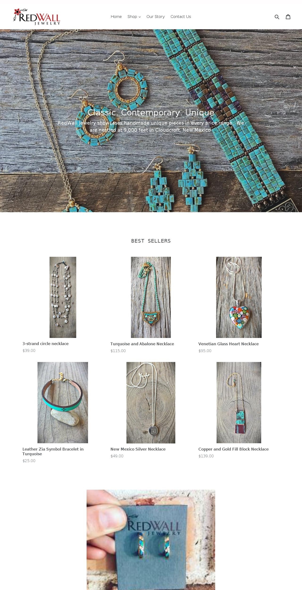 redwalljewelry.com — top Shopify store