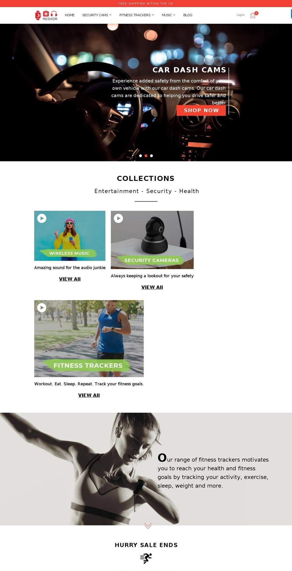 redxor.com — Shopify storefront screenshot
