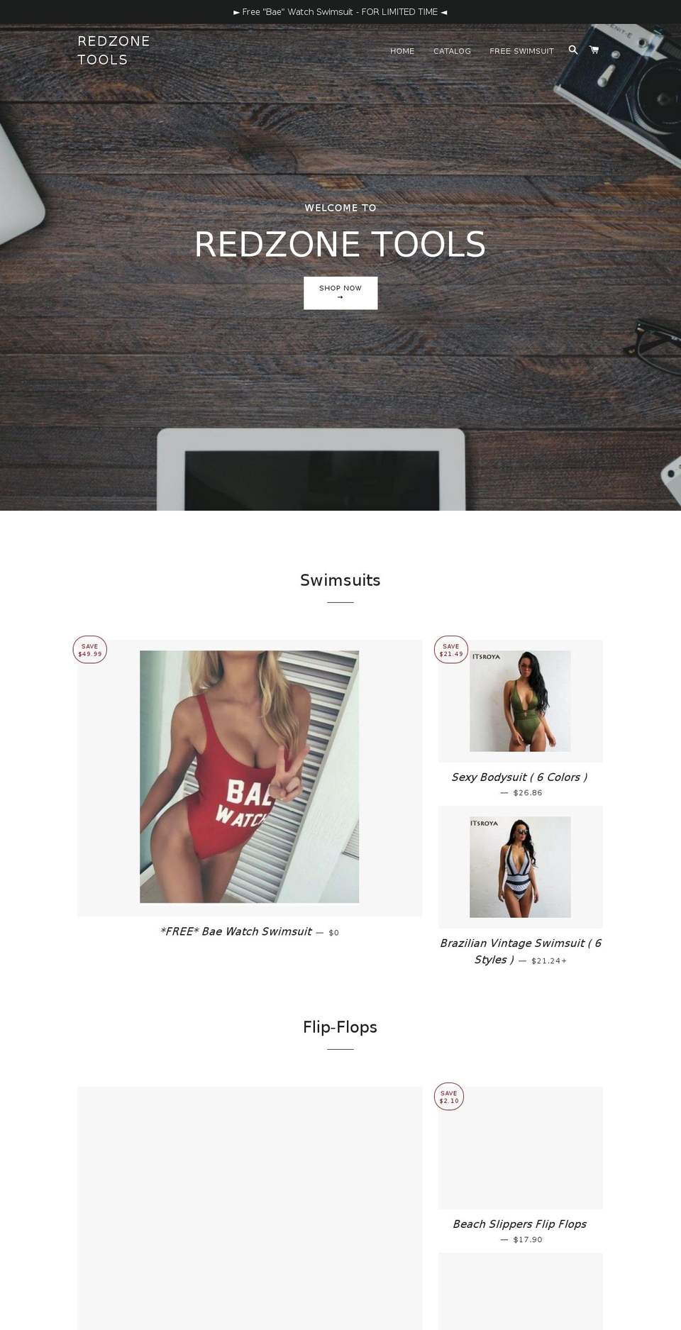 redzonetools.com — Shopify storefront screenshot
