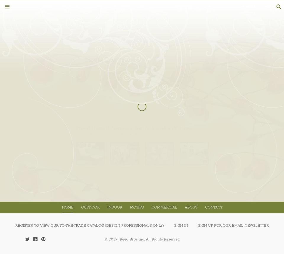 reedbrosfurniture.com shopify website screenshot