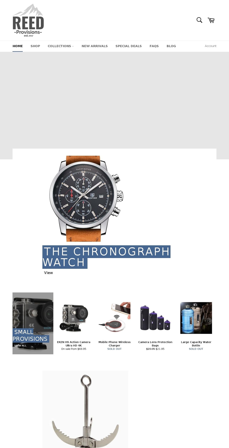 reedprovisions.com — Shopify storefront screenshot