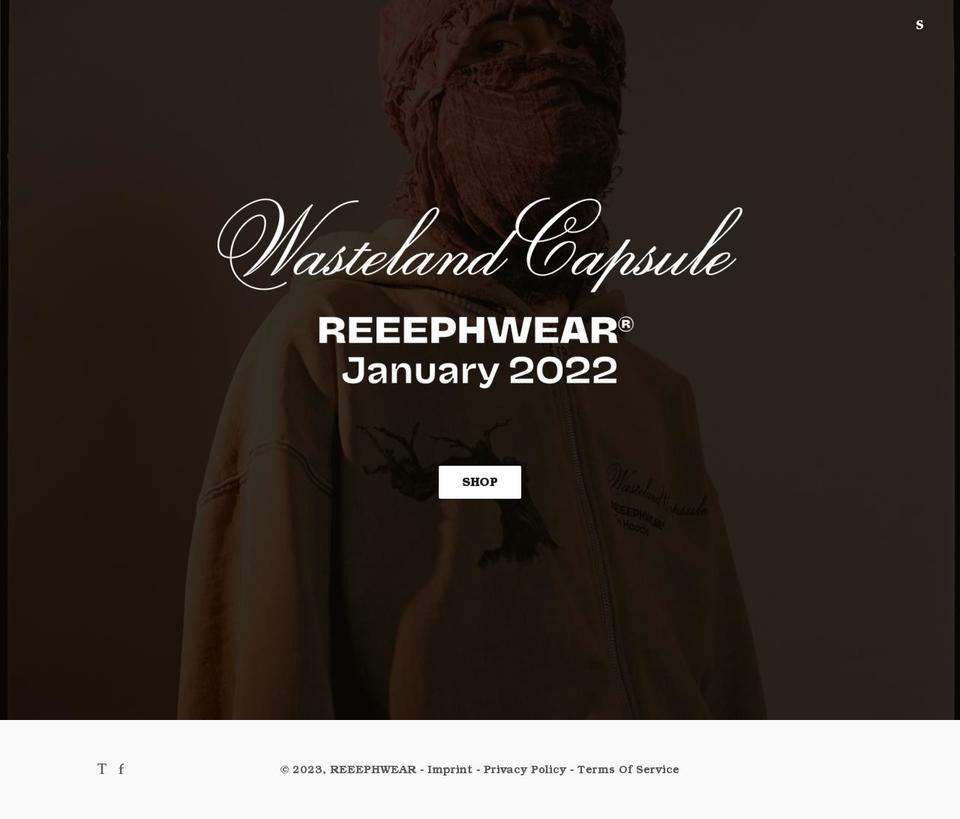reeephwear.com — Shopify storefront screenshot