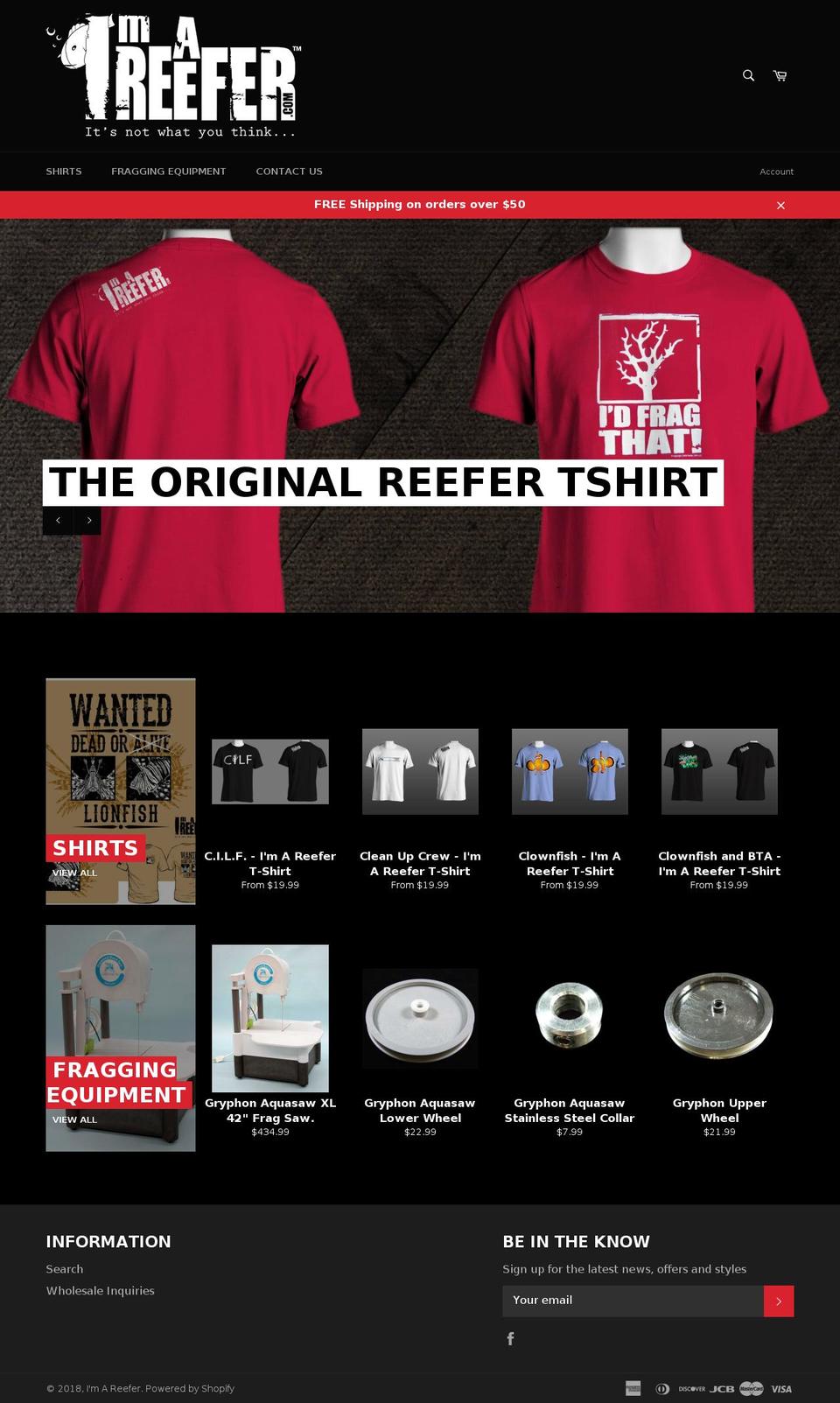 reeferchick.net shopify website screenshot
