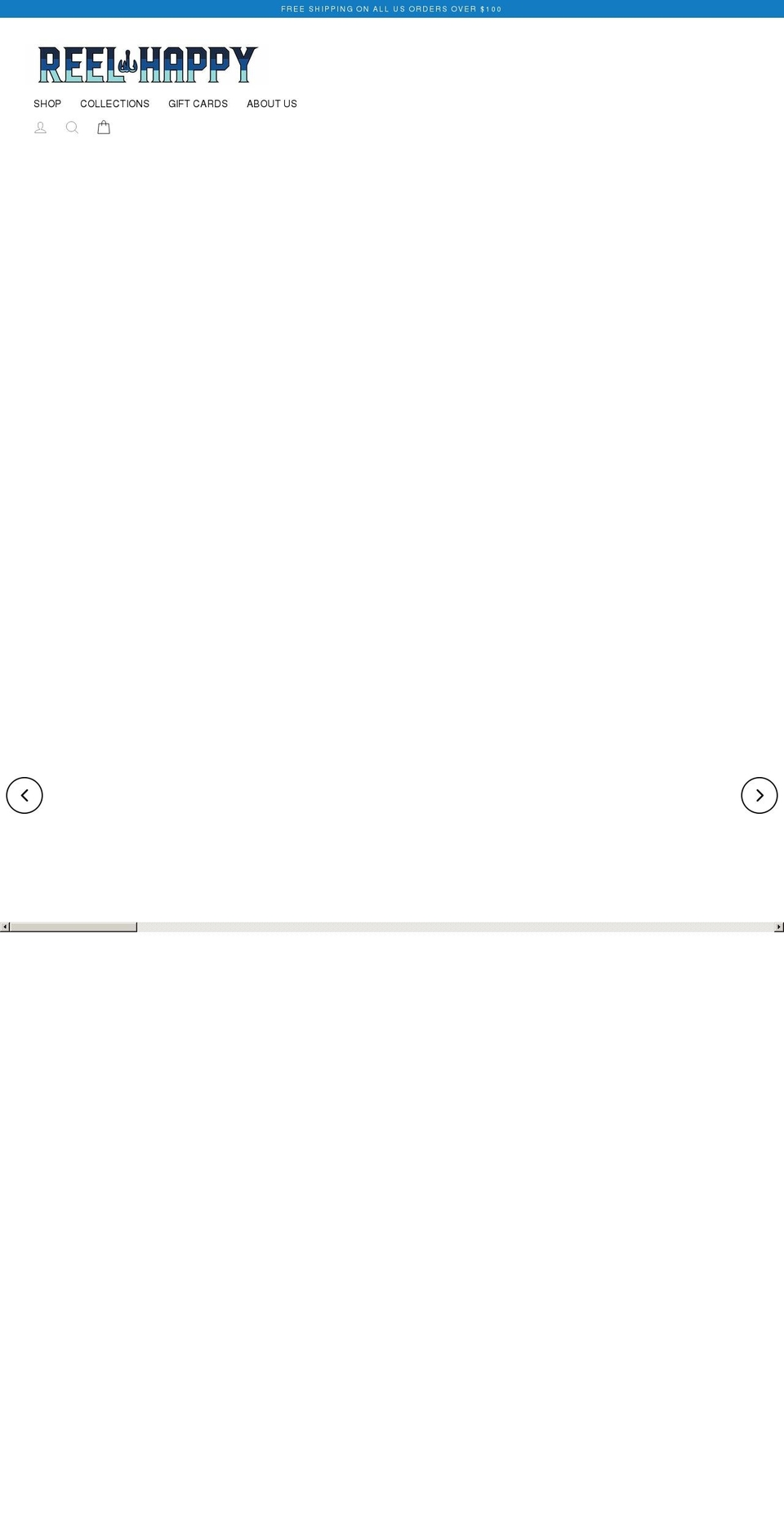 reelhappyco.com — Shopify storefront screenshot