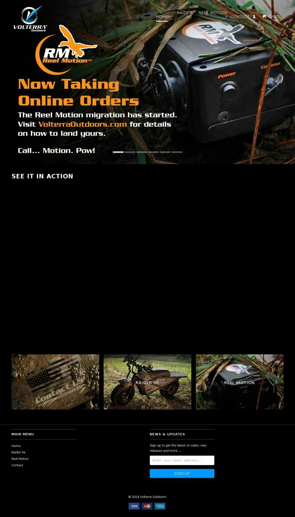 reelmotion.net shopify website screenshot