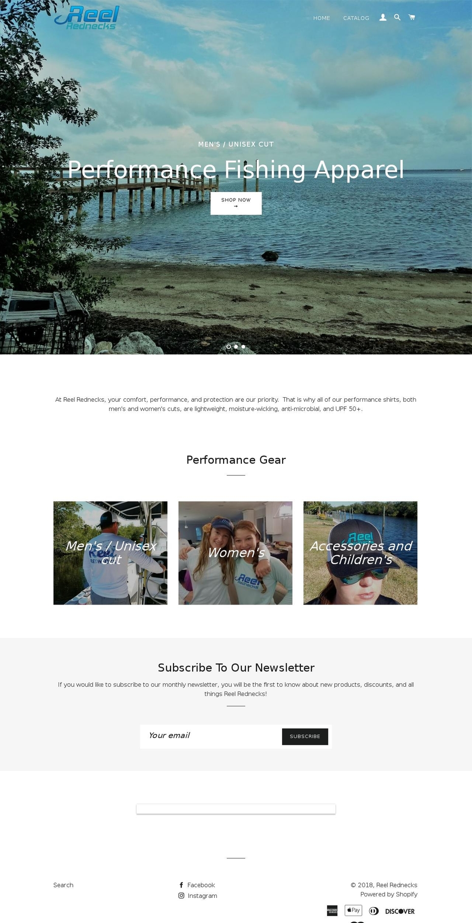 reelrednecks.com — Shopify storefront screenshot
