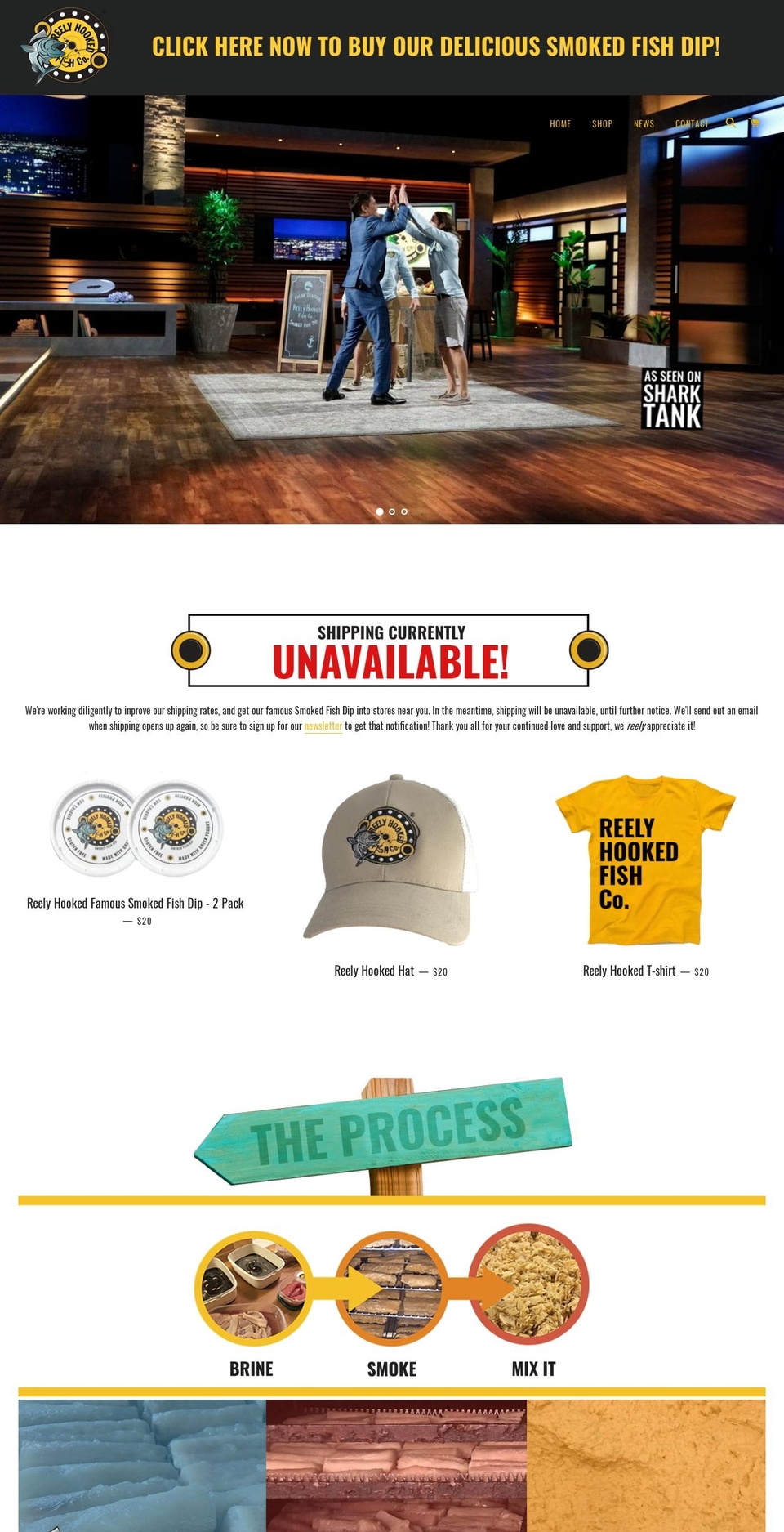 reelyhooked.com — Shopify storefront screenshot