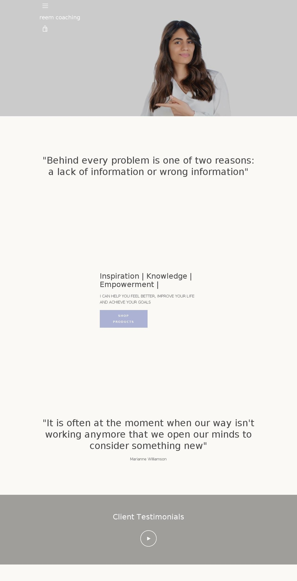 reemalarabi.com — Shopify storefront screenshot