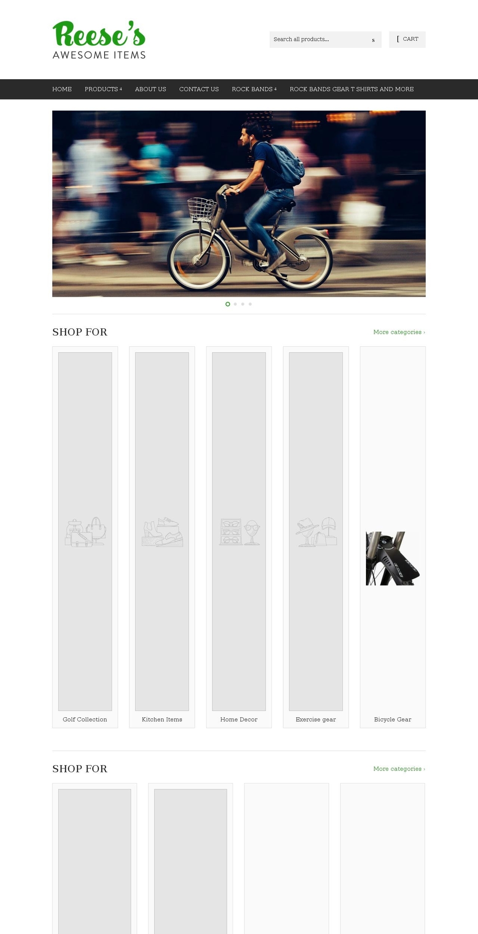 reesesawesomeitems.com shopify website screenshot