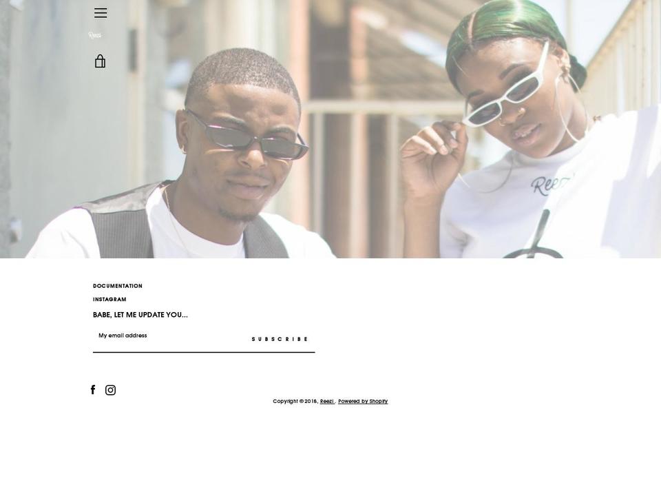reezi.net shopify website screenshot