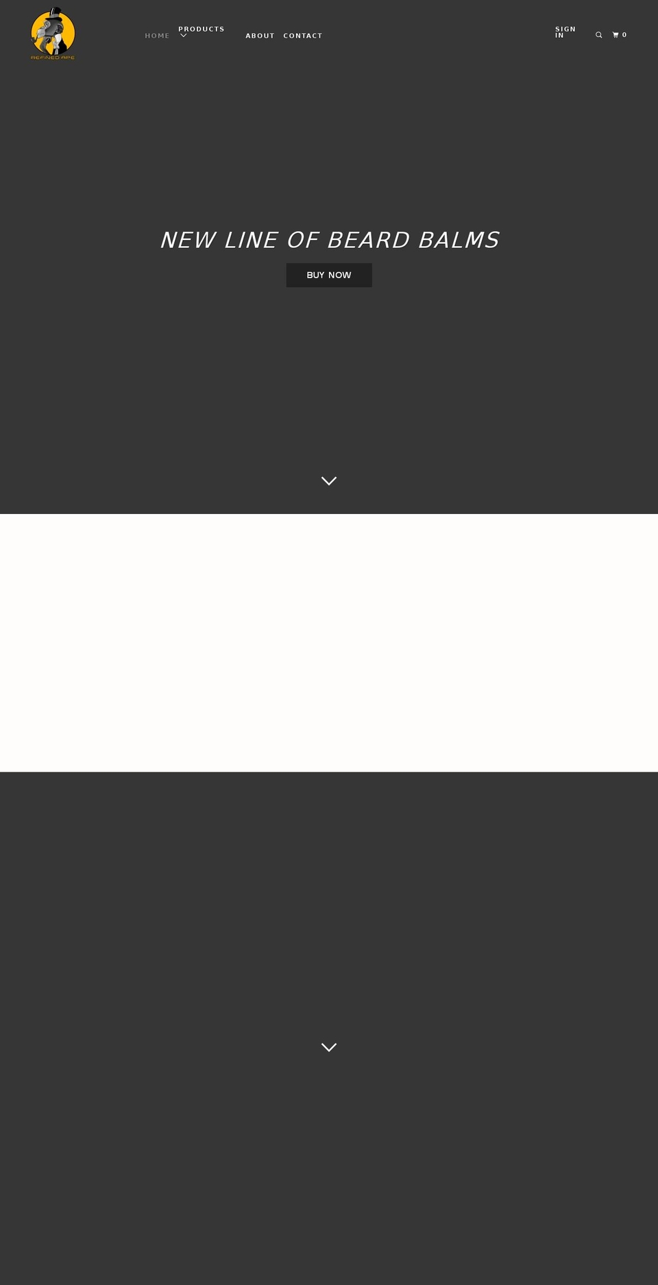 refinedape.com — Shopify storefront screenshot