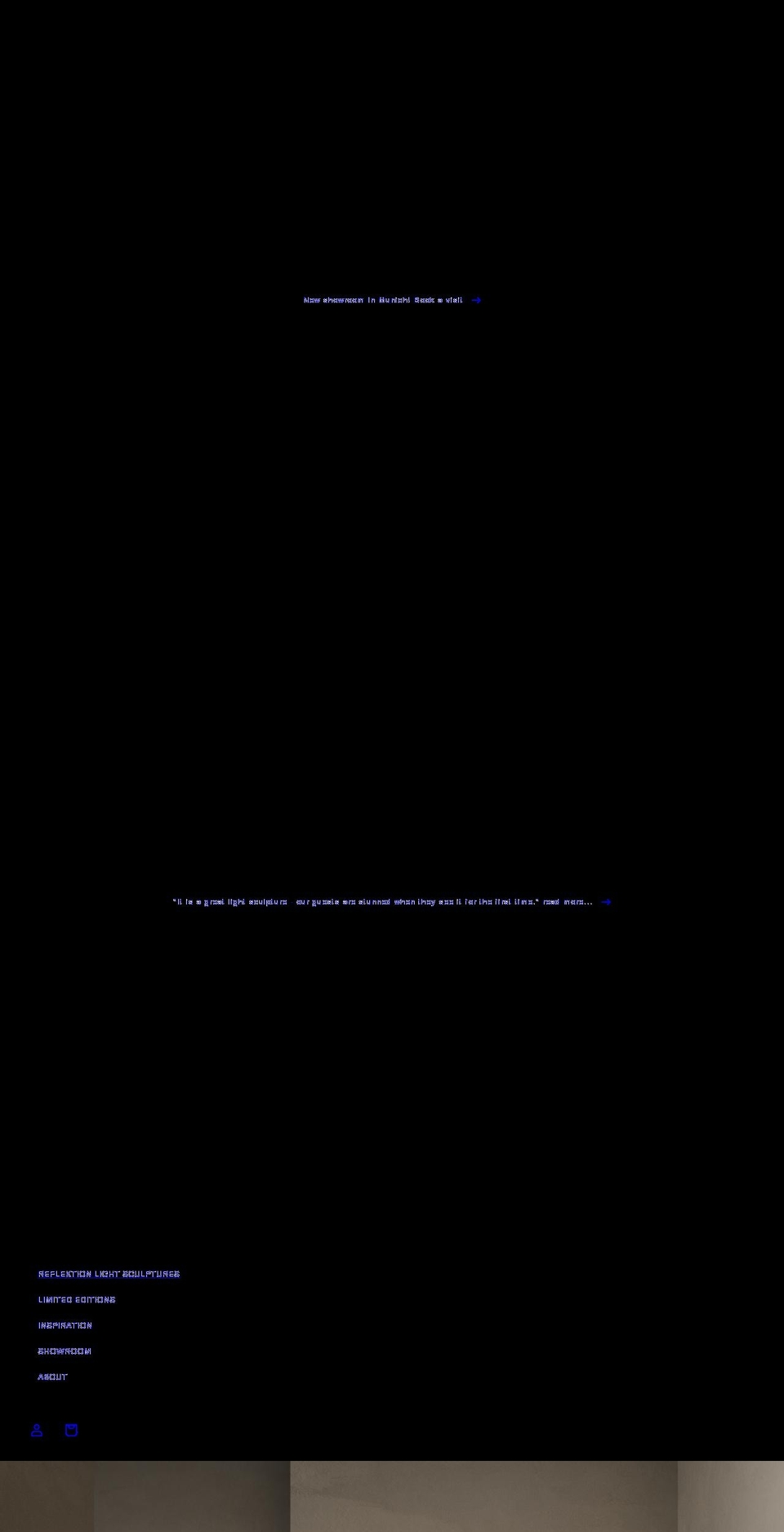 reflektion.shop shopify website screenshot