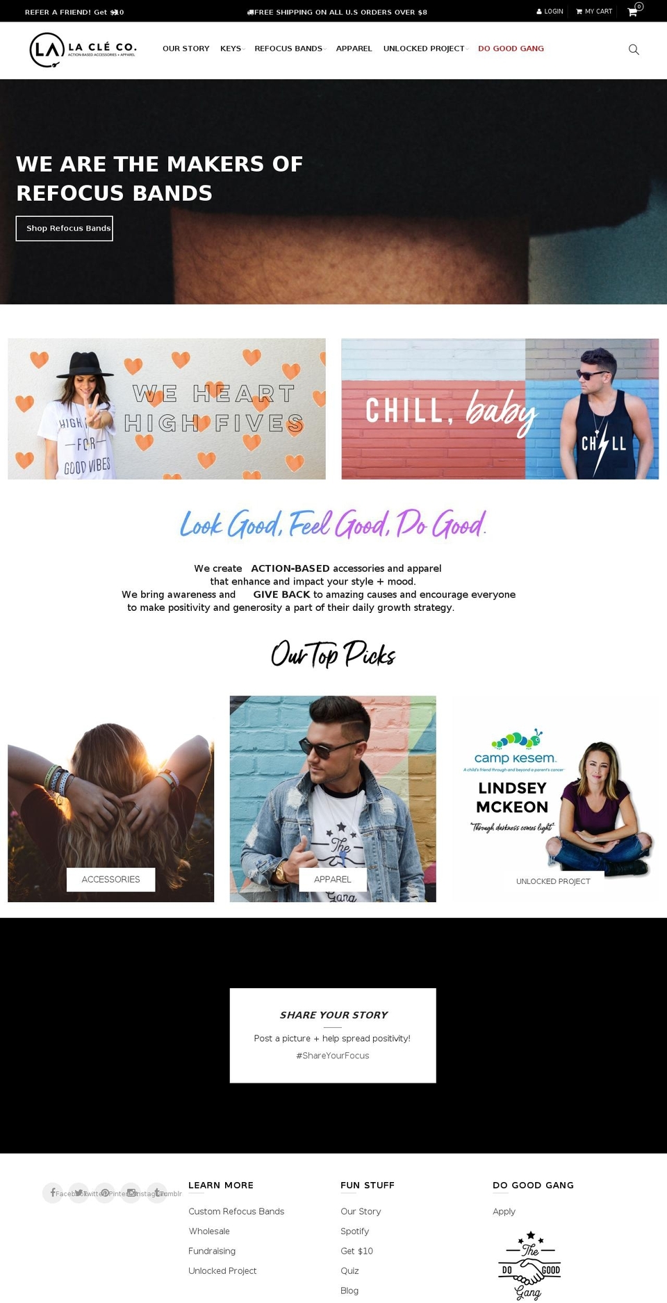 upload-package-151 -- Supple Wholesale Installed Shopify theme site example refocusbands.com