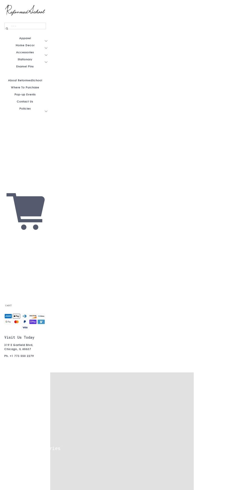 reformed-school.com shopify website screenshot