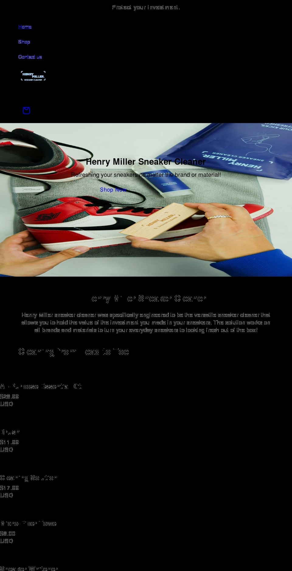 refreshyourkicks.com shopify website screenshot