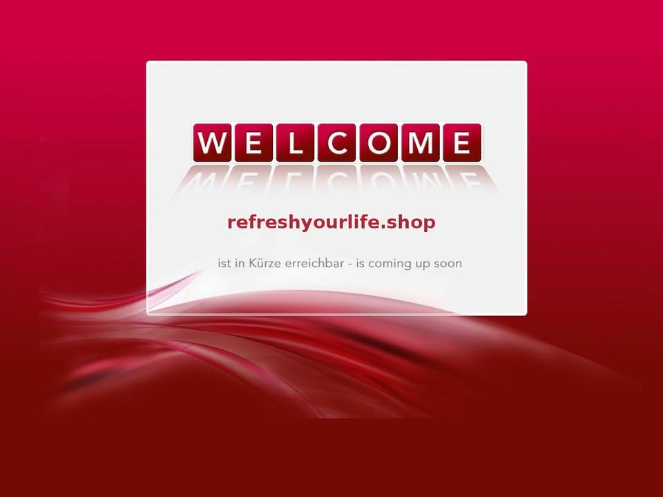 refreshyourlife.shop shopify website screenshot