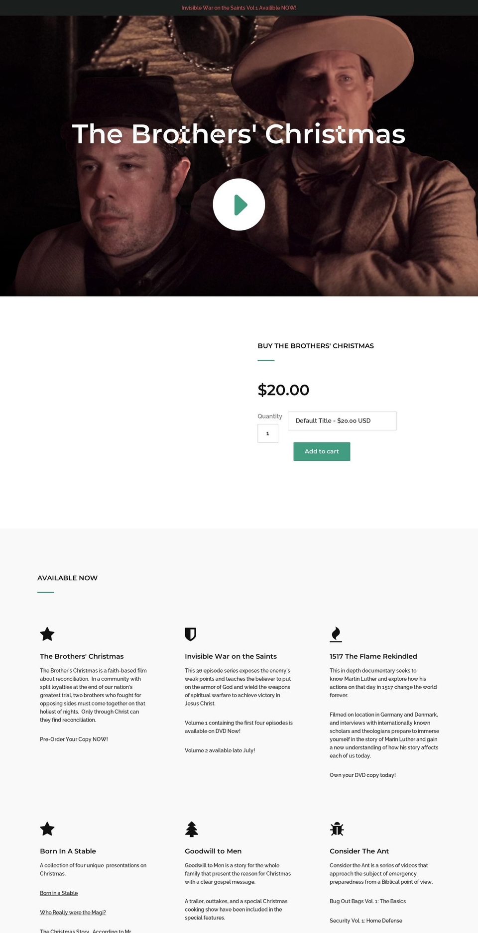 refugestore.com — Shopify storefront screenshot