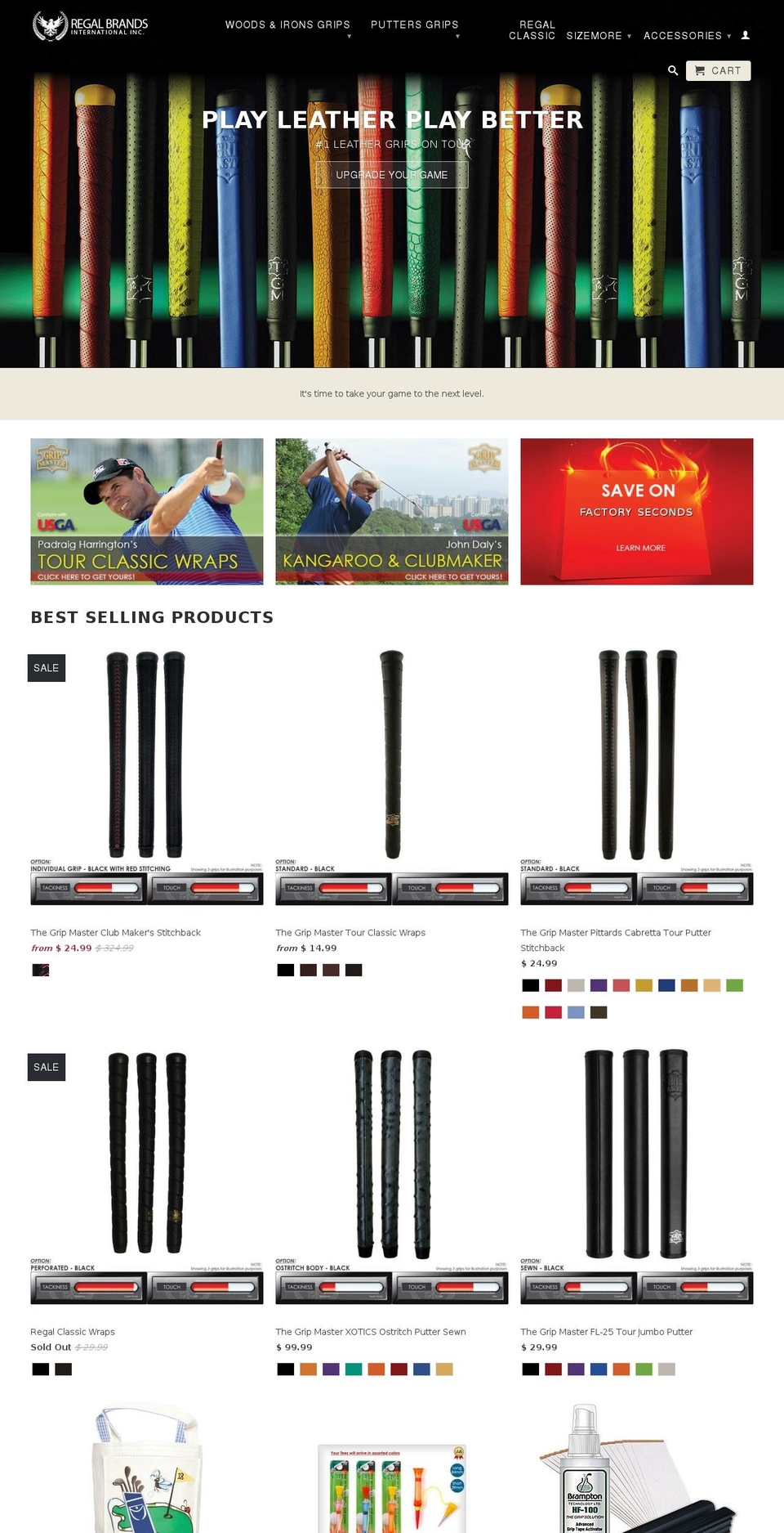 regalbrands.com shopify website screenshot
