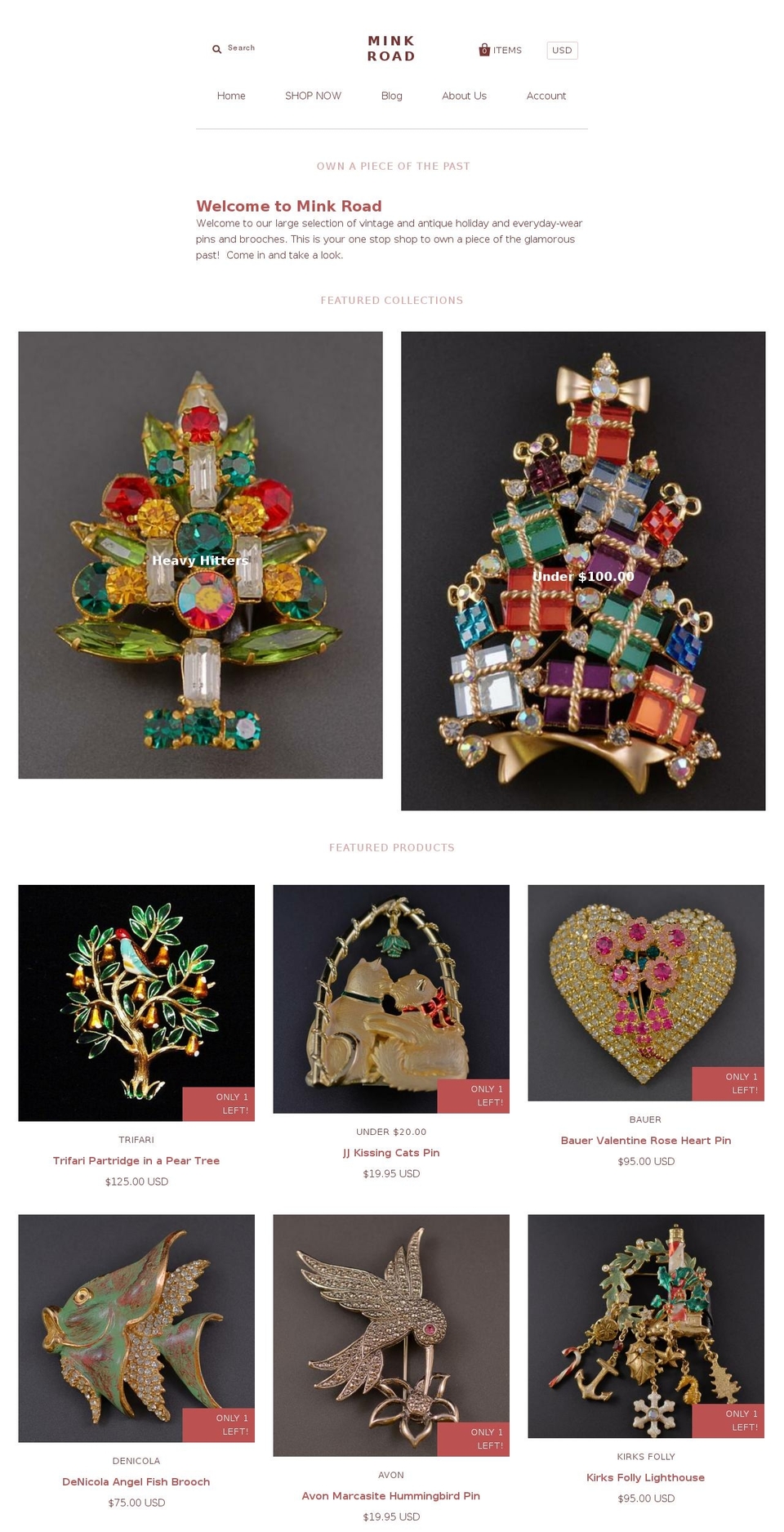 regencypins.com shopify website screenshot