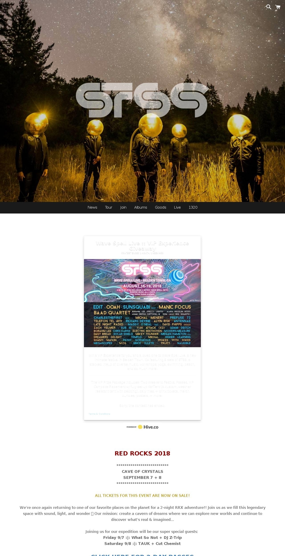 regenerationfestival.org shopify website screenshot