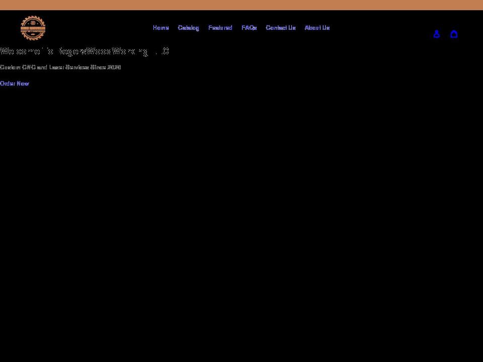 regerswoodworking.com shopify website screenshot
